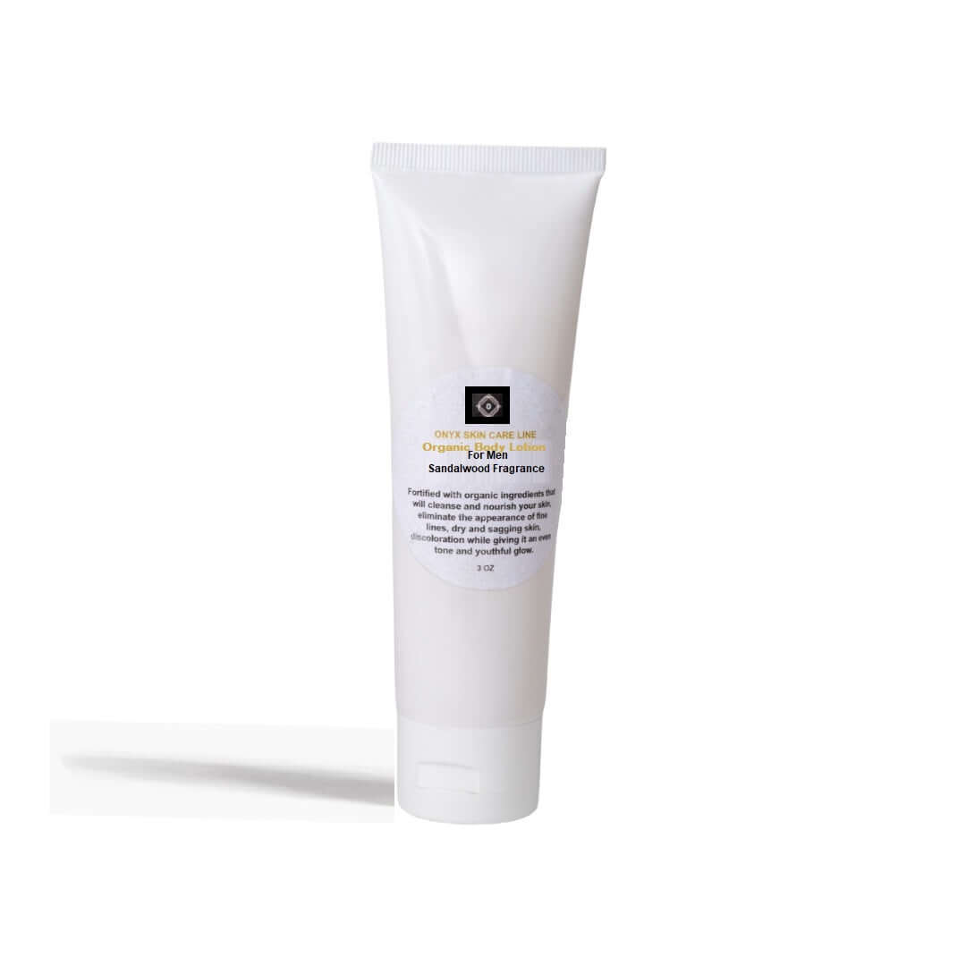 organic body lotion for men