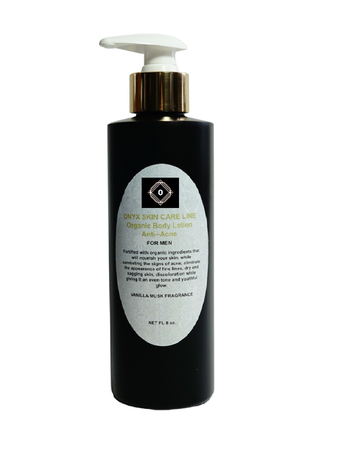 Anti-Acne Organic Nourishing Body Lotion - Five Fragrances -  For MEN