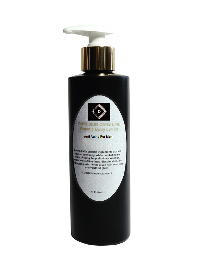 Organic Anti Aging Body Lotion for men - Six Fragrances