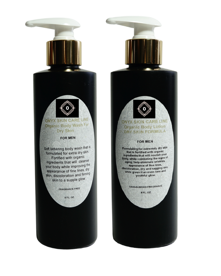 ORGANIC ANTI-AGING DUO SYSTEM FOR DRY SKIN -  6 Fragrances - for MEN