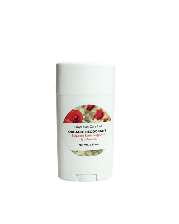 ORGANIC DEODORANT- BULGARIAN ROSE FRAGRANCE - FOR WOMEN