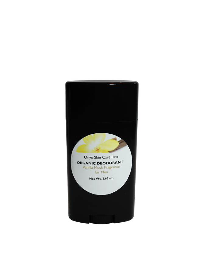ORGANIC DEODORANT- VANILLA MUSK  FRAGRANCE - FOR MEN