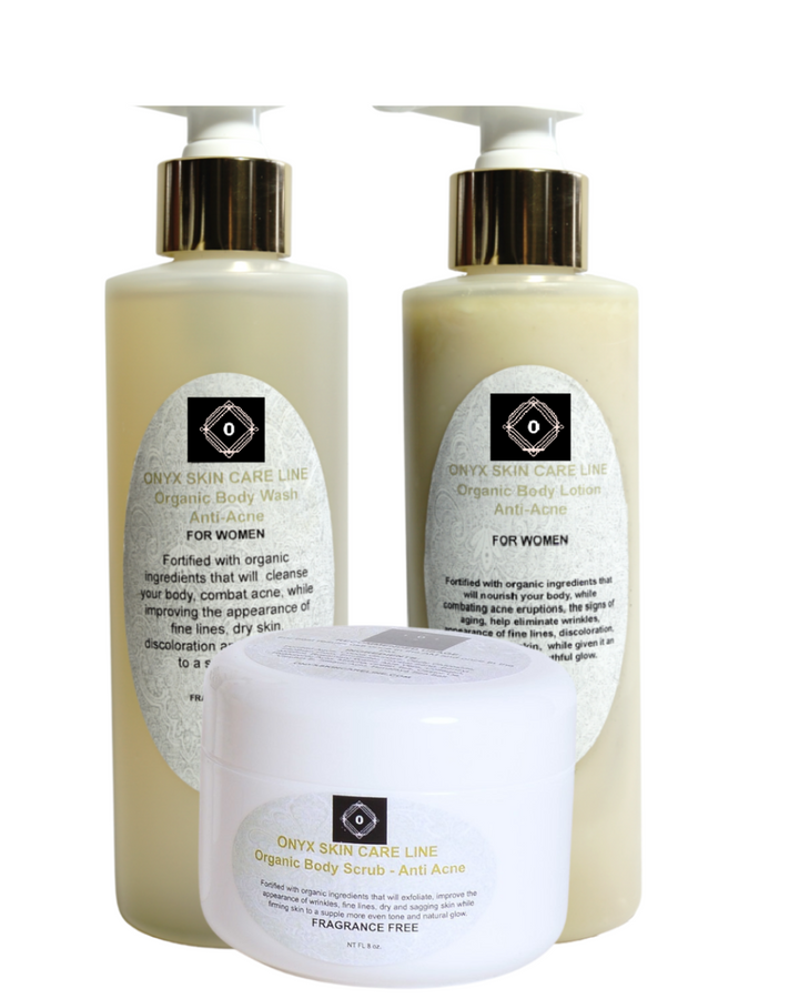 THREE STEP ANTI-ACNE BODY SYSTEM - FOR WOMEN
