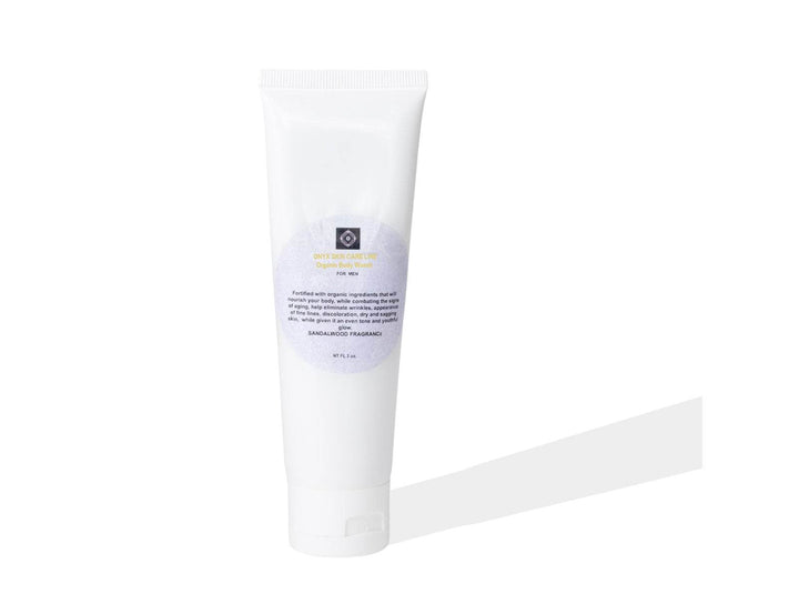 Organic Nourishing Body Wash Single 3 oz. Tubes - for MEN - Onyx Skin Care Line