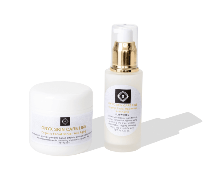 TWO-STEP ANTI-AGING FACIAL SYSTEM - FOR WOMEN - Onyx Skin Care Line