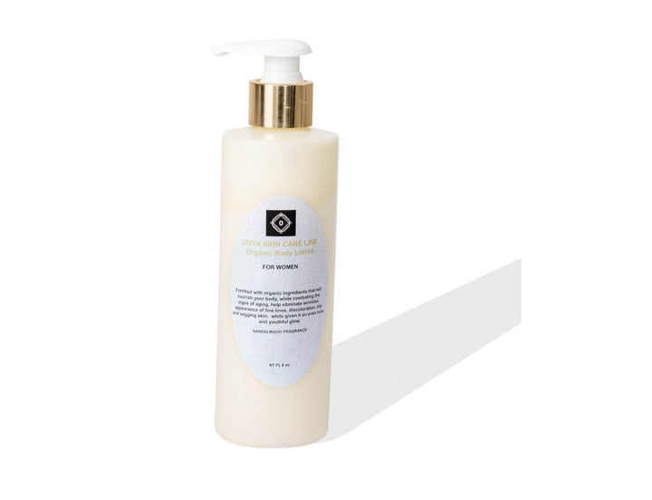 Shea Butter Infused Organic Body Lotion - 10 Fragrances -For WOMEN - Onyx Skin Care Line