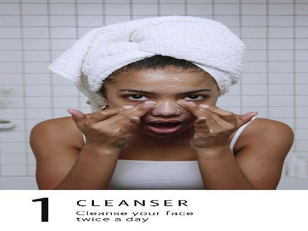Three Step Facial Renewal System For Dry Skin Wash, Moisturizer & Scrub - For WOMEN - Onyx Skin Care Line