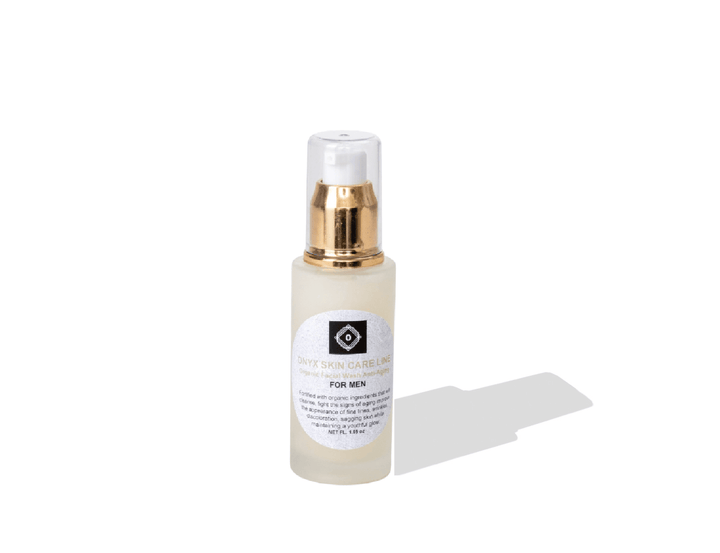 Organic Anti Aging Facial Wash - For MEN - Onyx Skin Care Line
