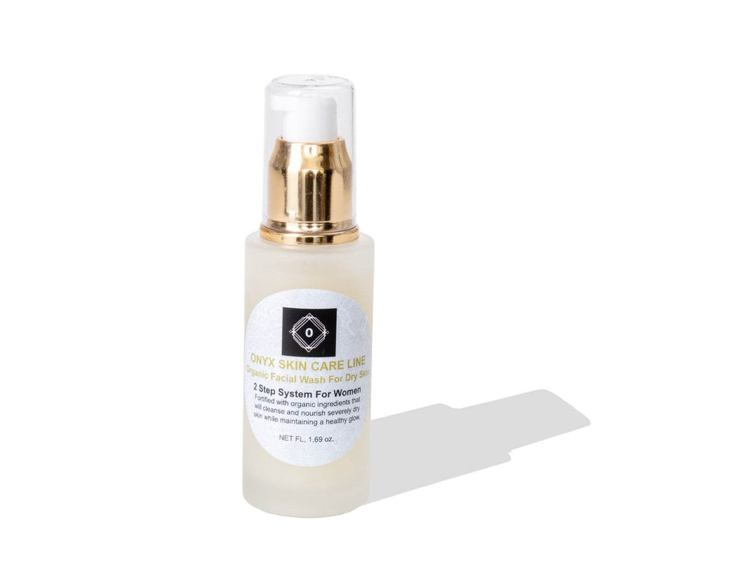 Organic Facial Wash for Dry/Extra Dry Skin - For WOMEN - Onyx Skin Care Line