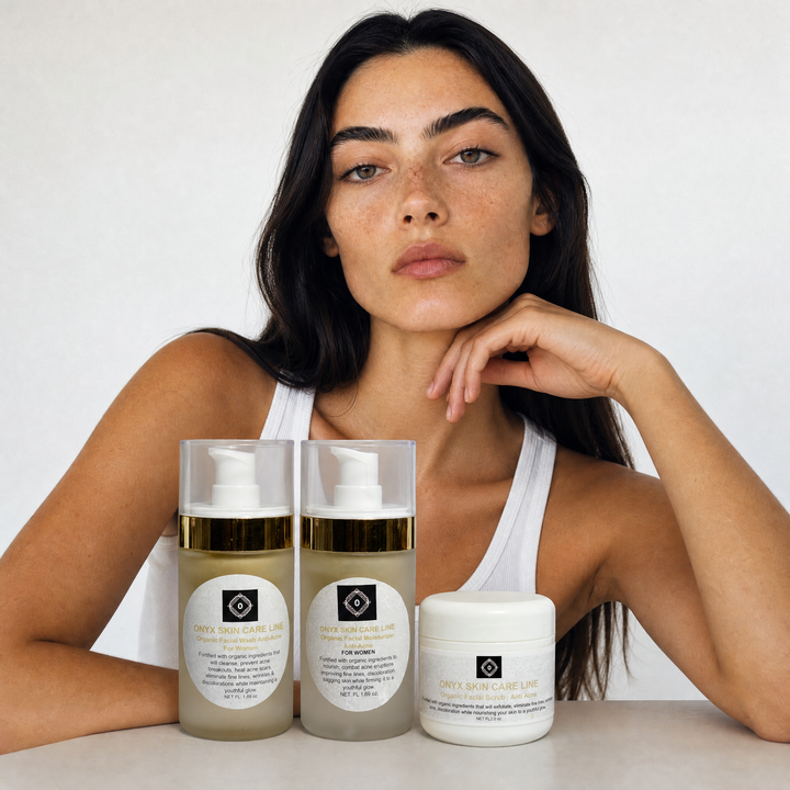 Anti-Acne Organic Three-Step System For Moderate/Severe Acne - For WOMEN