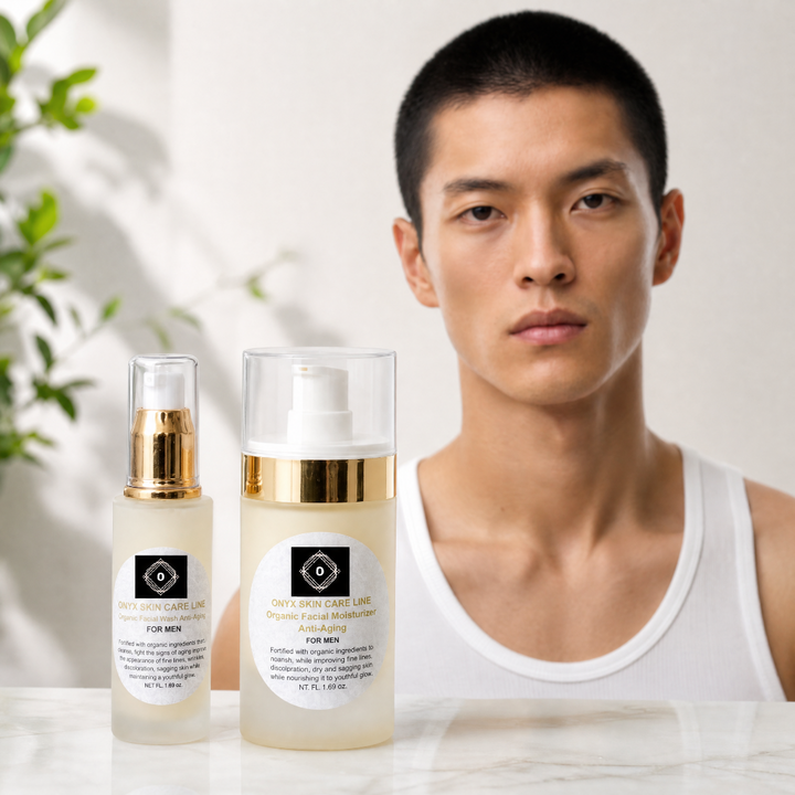 Dry Skin Relief Two-Step Facial System - Wash and Moisturizer - For MEN