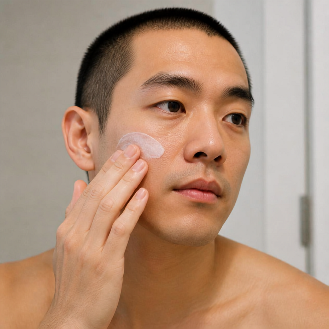 Dry Skin Relief Two-Step Facial System - Wash and Moisturizer - For MEN