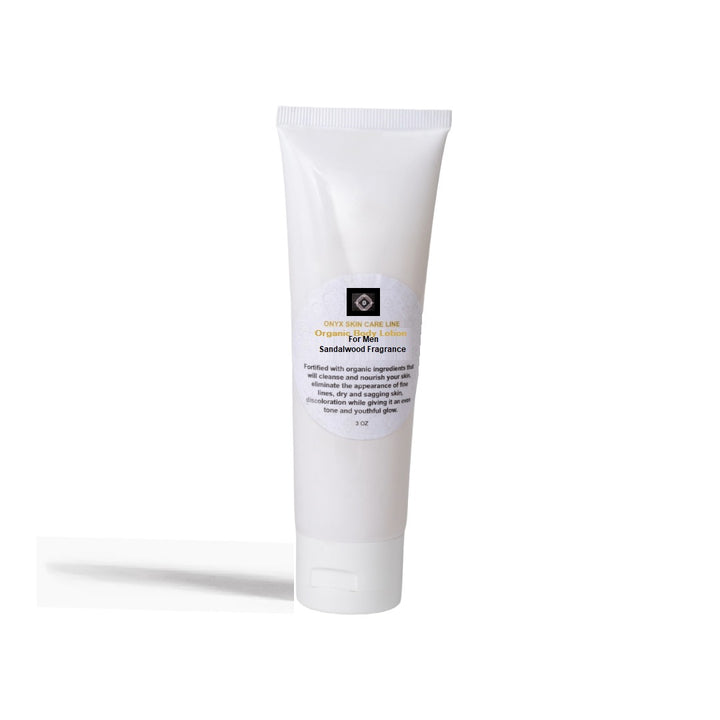 Organic Nourishing Lotion Single 3 oz Tubes 7 Organic Fragrances - for MEN