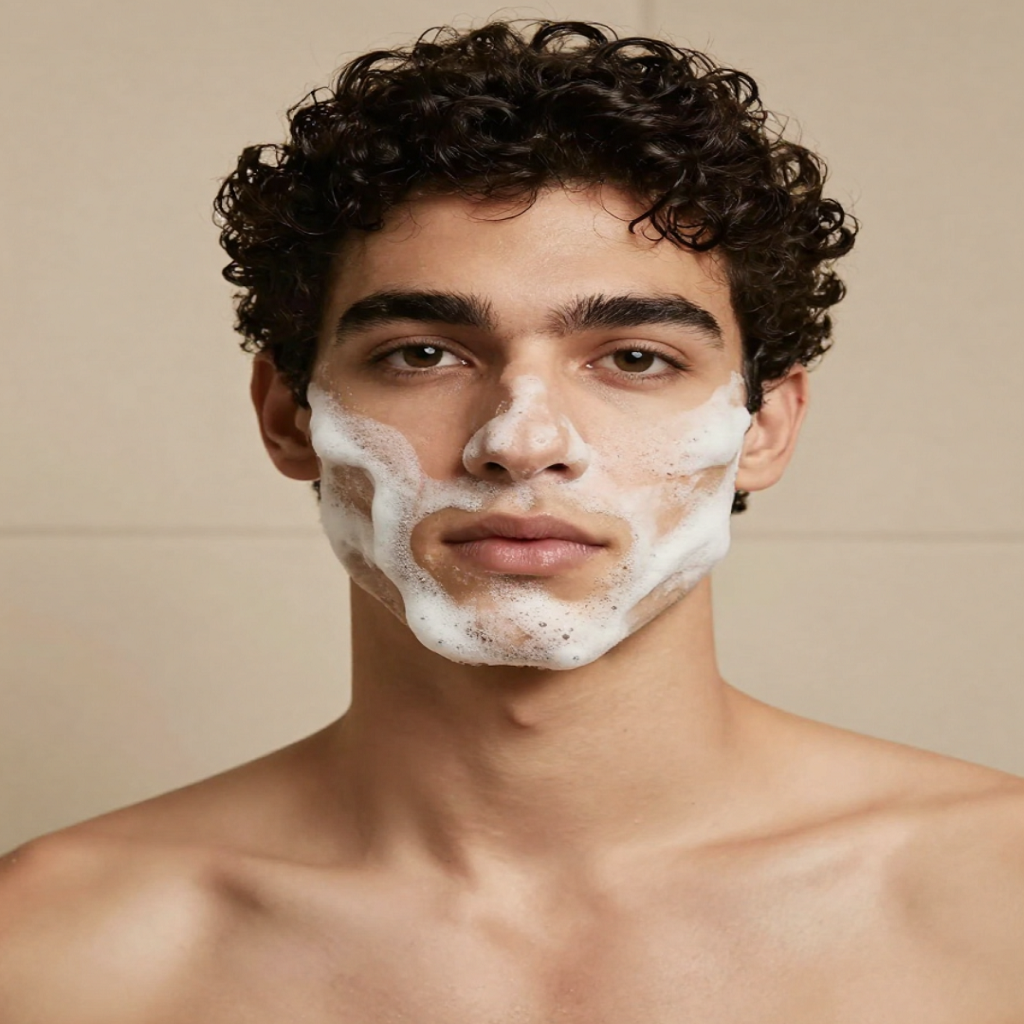 Two-Step Organic Facial Wash and Moisturizer - For Teens/Young Adults