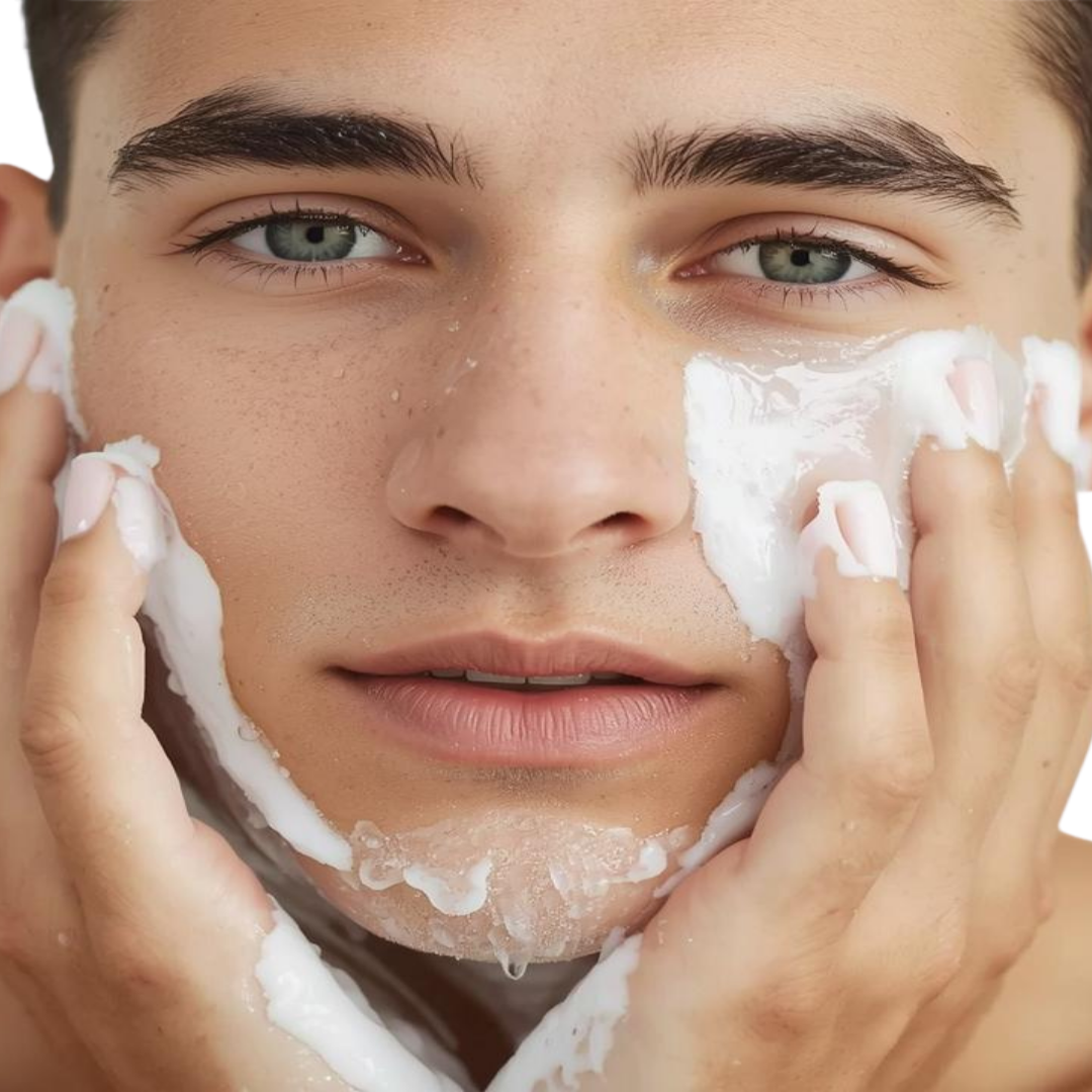 Two-Step Organic System Facial Wash and Moisturizer - For Young Adults/Teens