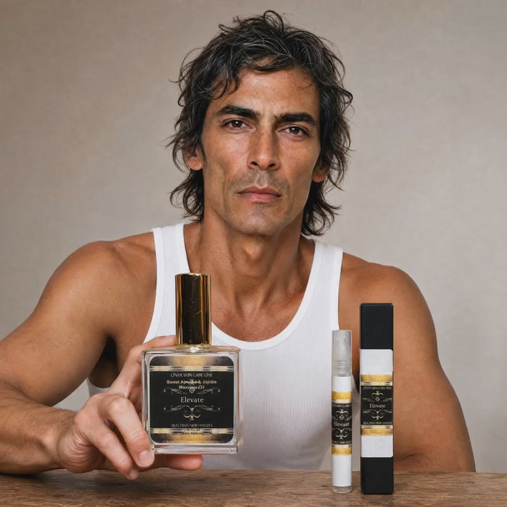 ELEVATE - MEN'S ORGANIC FRAGRANCE SPRAY BOTTLE