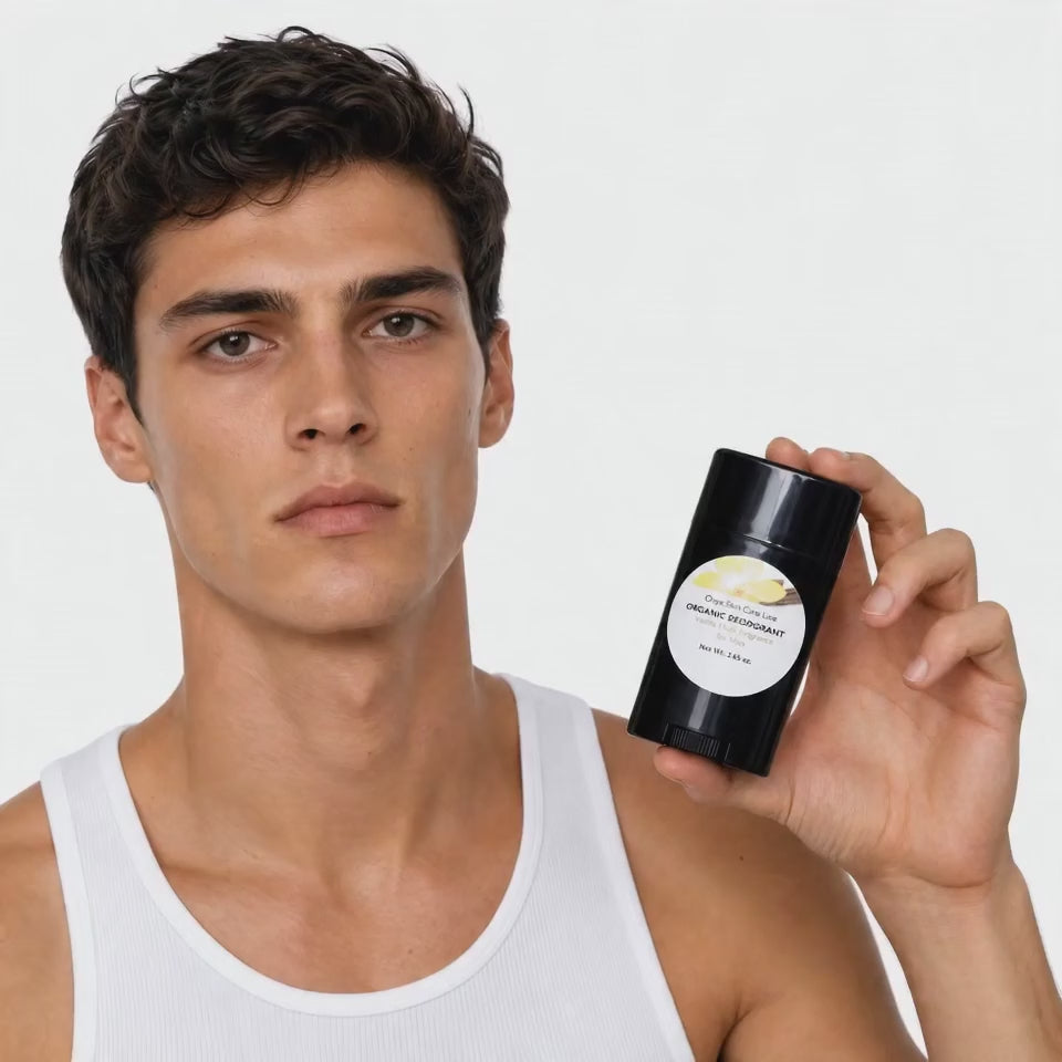 ORGANIC DEODORANT- VANILLA MUSK  FRAGRANCE - FOR MEN
