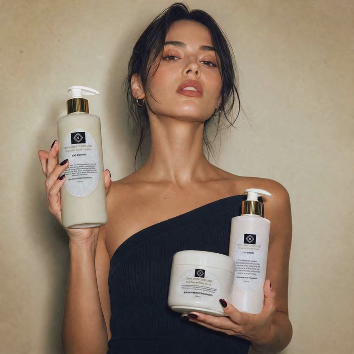 ORGANIC THREE STEP BODY CARE SYSTEM -  Four Fragrances - for WOMEN