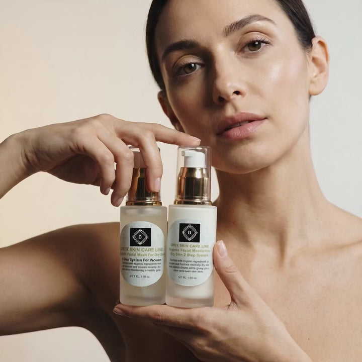 Organic Two-Step Facial Wash & Moisturizer System - for Young Adults/Teens