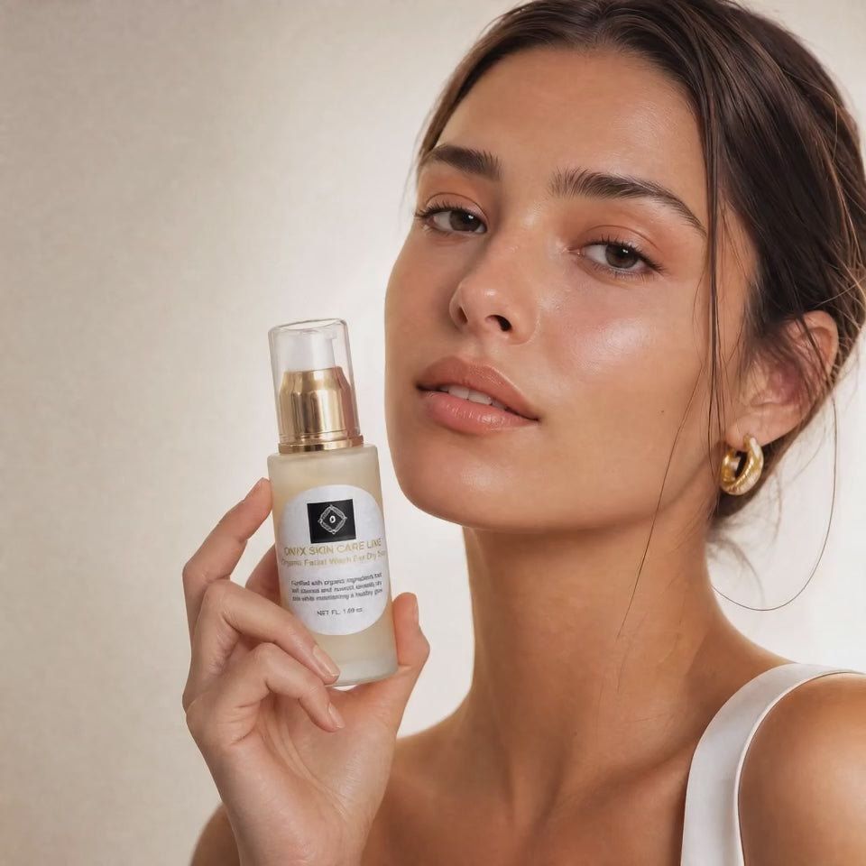 Organic Facial Wash for Dry/Extra Dry Skin - For WOMEN