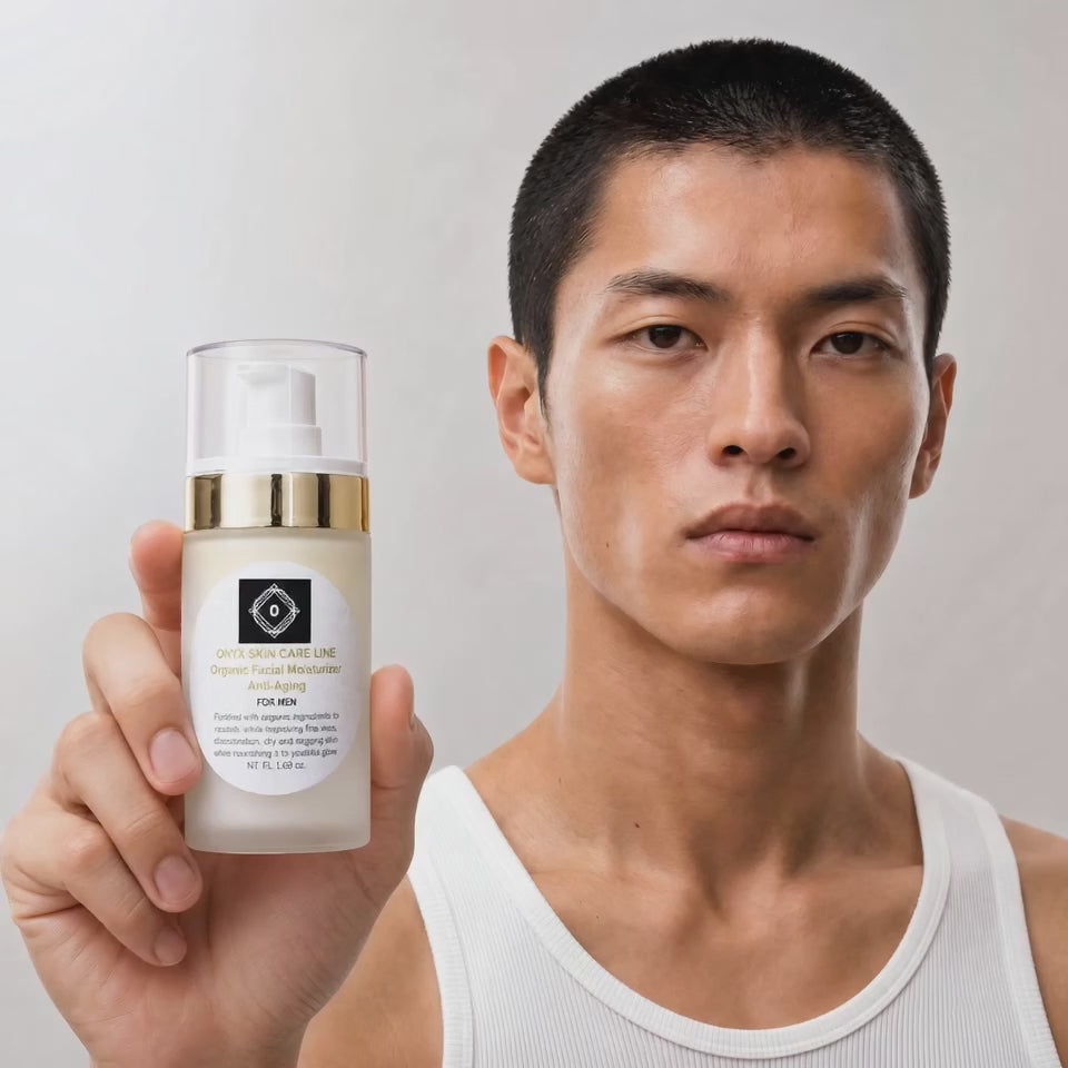 Organic Anti-Aging Facial Moisturizer - FOR MEN