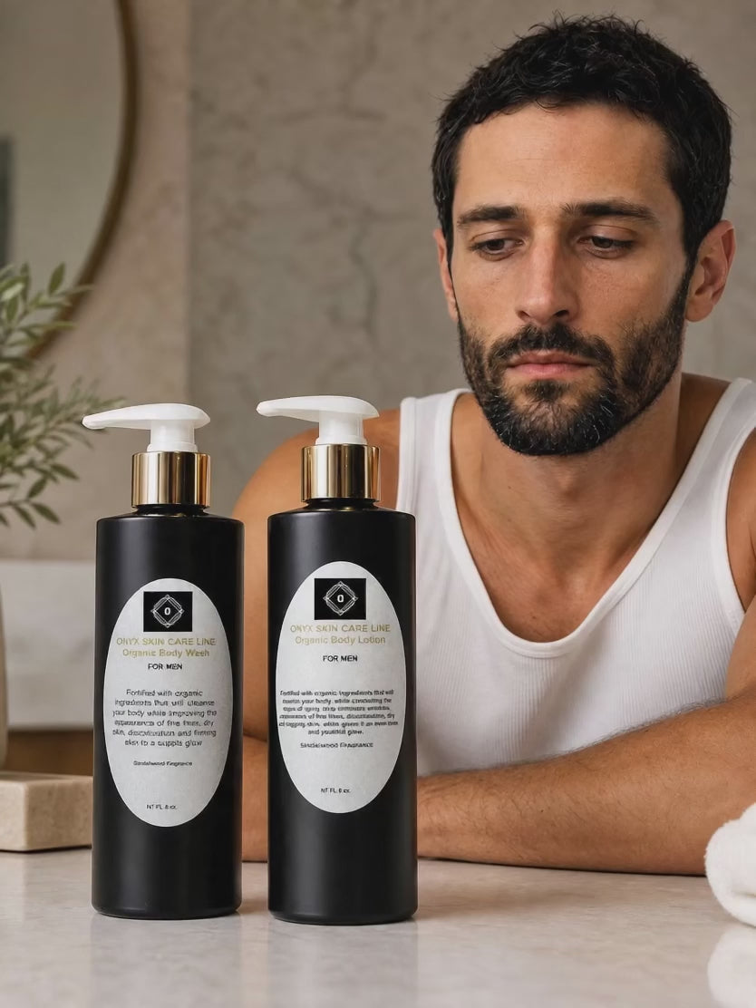 ORGANIC DUO BODY CARE SYSTEM - For Teens & Young Adults - 5 Fragrances- for MEN