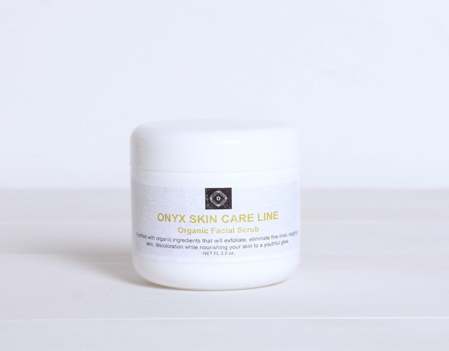 Rejuvenating Anti-Acne Organic Facial Scrub - ITEM CODE: FACAACSCRB01 - Onyx Skin Care Line